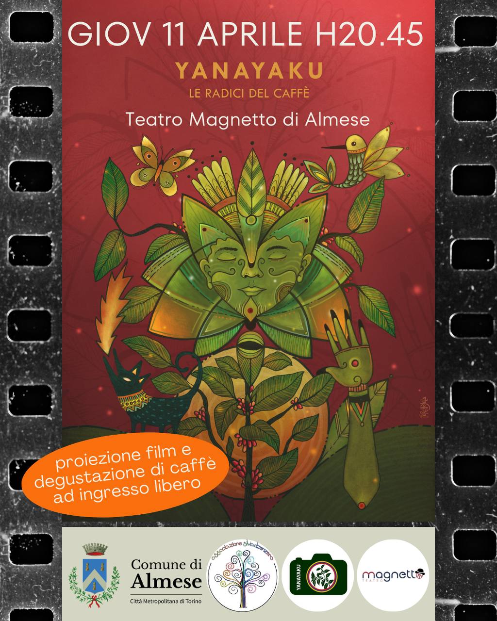Immagine della notizia Invito alla proiezione di “Yanayaku, le radici del caffè”